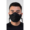 Terrel sportswear evo mask black masker kain non medis 3d konektor