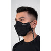 Terrel sportswear evo mask black masker kain non medis 3d konektor