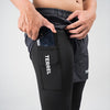 Terrel sportswear Compression Short Active Dark Grey Celana olahraga panjang gym running lari pria
