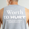 Terrel sportswear worth to hurt grey long cut