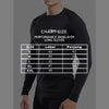 Terrel Sportswear - Performance Base Layer Longsleeve Atasan Black Running Men | Baju Atasan Lengan Panjang Olahraga Stretch Compression Pocket