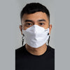 Terrel sportswear evo mask white kain non medis 3D konektor
