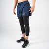Terrel Sportswear - Compression Short Active Men Running Gym | Celana Olahraga Pendek Pria Inner Compression Stretch Saku HP Resleting
