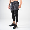 Terrel Sportswear - Compression Short Active Men Running Gym | Celana Olahraga Pendek Pria Inner Compression Stretch Saku HP Resleting