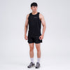 Terrel sportswear Basic Tanktop Black Sleeveless baju atasan tanpa lengan kaos olahraga dry fit  pria lari running gym