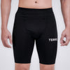 Terrel Sportswear - Performance Base Layer Short Pants Black Running Men | Celana Pendek Olahraga Stretch Compression Pocket