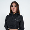 Terrel women basic crop jacket olah raga gym running lari yoga