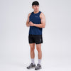 Terrel sportswear Basic Tanktop Navy sleeveless baju atasan tanpa lengan kaos olahraga dry fit  pria lari running gym