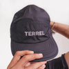 Terrel sportswear topi sport lari Dashing running cap black running series