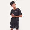 Terrel sporstwear Kaos Lari Dashing running jersey black running series