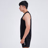 Terrel sportswear Basic Tanktop Black Sleeveless baju atasan tanpa lengan kaos olahraga dry fit  pria lari running gym
