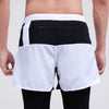 Terrel sportswear Compression Short Active White Celana olahraga panjang gym running lari pria
