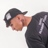 Terrel sporstwear topi sport lari Dashing cap black running series