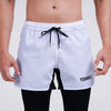 Terrel sportswear Compression Short Active White Celana olahraga panjang gym running lari pria