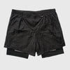 Terrel Celana Lari Dashing Running 2 in 1 Short Black Running Series