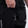 Terrel sportswear Compression Short Active Black Celana olahraga panjang gym running lari pria