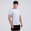Terrel Sportswear - Basic Tee White Dry Fit Running Gym Men | Quick Dry Lightweight Anti Wrinkle Polyester