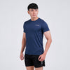 Terrel Sportswear - Basic Tee Navy Dry Fit Running Gym Men | Kaos Olahraga Quick Dry Lightweight Anti Wrinkle Polyester
