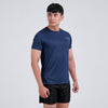 Terrel Sportswear - Basic Tee Navy Dry Fit Running Gym Men | Kaos Olahraga Quick Dry Lightweight Anti Wrinkle Polyester