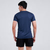 Terrel Sportswear - Basic Tee Navy Dry Fit Running Gym Men | Kaos Olahraga Quick Dry Lightweight Anti Wrinkle Polyester