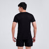 Terrel Sportswear - Basic Tee Black Dry Fit Running Gym Men | Kaos Olahraga Quick Dry Lightweight Anti Wrinkle Polyester