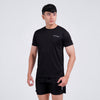 Terrel Sportswear - Basic Tee Black Dry Fit Running Gym Men | Kaos Olahraga Quick Dry Lightweight Anti Wrinkle Polyester