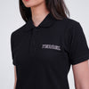 Terrel Polo Tennis T-shirt Black Women Olahraga Sports
