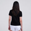 Terrel Polo Tennis T-shirt Black Women Olahraga Sports