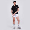 Terrel Polo Tennis T-shirt Black Women Olahraga Sports