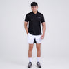 Terrel Polo Tennis T-shirt Black Man Olahraga Sports