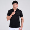 Terrel Polo Tennis T-shirt Black Man Olahraga Sports