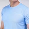 Terrel sportswear Basic Tee Sky Blue  kaos olahraga dry fit lari running gym pria lengan pendek