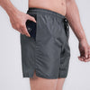 Terrel sportswear Basic Short Dark Grey celana pendek olah raga dry fit lari running gym pria