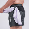 Terrel sportswear Basic Short Dark Grey celana pendek olah raga dry fit lari running gym pria