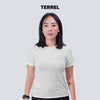Dashing Running  jersey Women Broken White Baju lari wanita