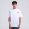 Terrel Steps to be stronger white tshirt