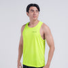 Terrel sportswear Basic Tanktop Green Volt sleeveless baju atasan tanpa lengan kaos olahraga dry fit  pria lari running gym