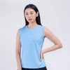 Terrel sportswear Basic Tanktop Sky Blue Women Sleeveless baju atasan tanpa lengan kaos olahraga dry fit wanita lari running gym