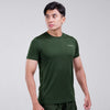 Terrel sportswear Basic Tee Green kaos olahraga dry fit lari running gym pria lengan pendek