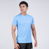 Terrel sportswear Basic Tee Sky Blue  kaos olahraga dry fit lari running gym pria lengan pendek