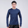 Terrel sportswear basic long sleeve navy baju atasan lengan panjang kaos olahraga dry fit pria lari running gym