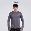 Terrel sportswear basic long sleeve baju atasan lengan panjang kaos olahraga dry fit pria lari running gym