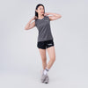 Terrel sportswear Basic Tanktop Grey Women sleeveless baju atasan tanpa lengan kaos olahraga dry fit wanita lari running gym