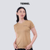 Terrel Sportswear - Basic Tee Women Jersey Dry Fit Running Gym Yoga | Quick Dry Lightweight Anti Wrinkle Polyester