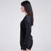 Terrel sportswear Basic Long Sleeve Black Women baju atasan lengan panjang kaos olahraga dry fit wanita lari running gym