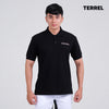 Terrel Polo Tennis  Shirt Jersey Black Man Olahraga Sports