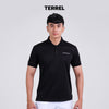 Terrel Polo Tennis  Shirt Jersey Black Man Olahraga Sports