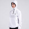 Terrel women basic cagoule white olah raga gym lari running