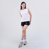 Terrel sportswear Basic Tanktop White Women sleeveless baju atasan tanpa lengan kaos olahraga dry fit wanita lari running gym