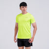 Terrel sportswear basic tee green volt kaos olahraga dry fit lari running gym pria lengan pendek